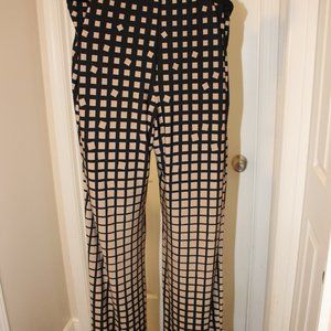 New Directions Black & Gold Pants, Large